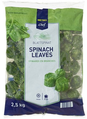 BLADSPINAZIE DIEPVRIES 2.5KG PER PAK