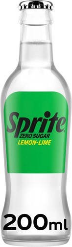 SPRITE ZERO SUGAR 24X20CL GLAS FLES