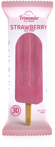 FERNANDES WATERIJSJES STRAWBERRY 80ML