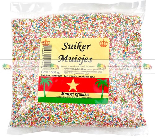 SUIKERMUISJES 500GRAM PER PAK