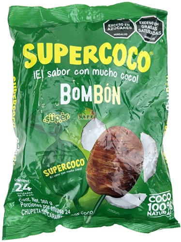 SUPERCOCO LOLLY 24ST PER PAK