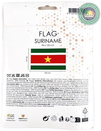 VLAG SURINAME 150CMX90CM PER STUK-3
