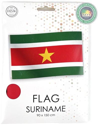 VLAG SURINAME 150CMX90CM PER STUK-2