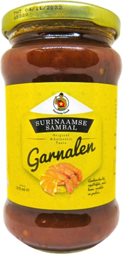 SURINAM GARNALEN SAMBAL 315ML PER POT
