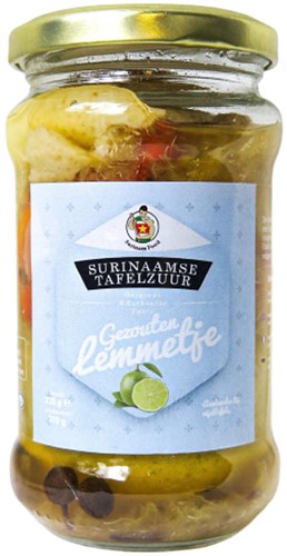 SURINAM LEMMETJE GEZOUTEN 315ML PER POT