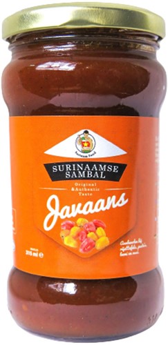 SURINAM JAVAANSE SAMBAL 315ML PER POT