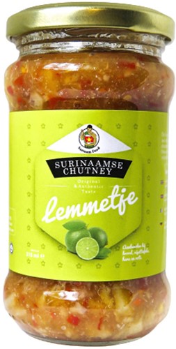 SURINAM LEMMETJE CHUTNEY 315ML PER POT