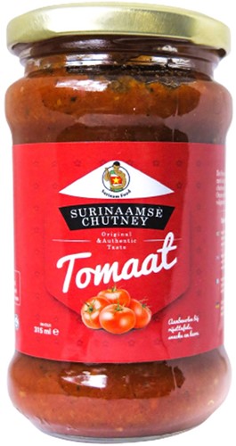 SURINAM TOMATEN CHUTNEY 315ML PER POT