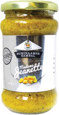 SURINAM SAMBAL MADAM YEANET 315ML PER POT 