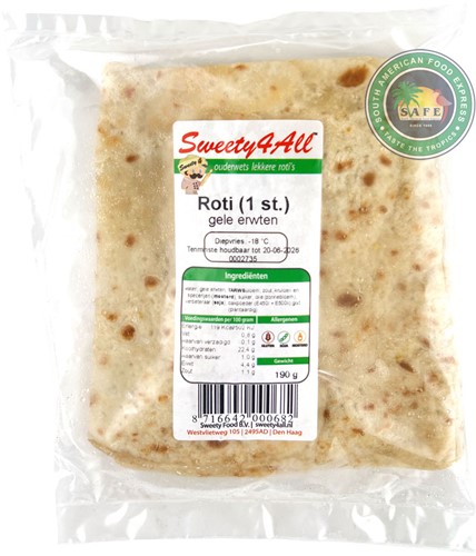 ROTI (GELE ERWTEN) S4A DIEPVRIES ENKEL PER STUK