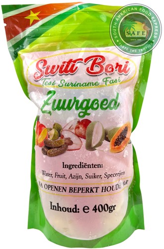 ZUURGOED MIX SWITIE BORI 400G PER PAK 