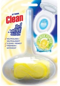 TOILETBLOK 3IN1 LEMON POWER 40G PER STUK