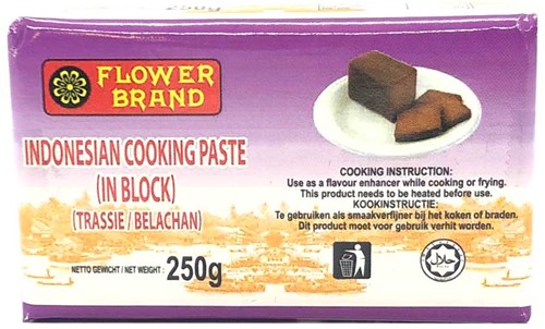 TRASSIE BLOK flowerbrand 250GR PER PAK