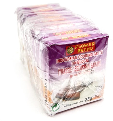 TRASSIE BLOKJES 10X25G PER TRAY