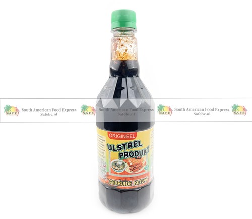 ULSTREL "gekruide ketjap" 750ML PER FLES