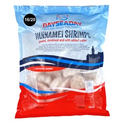 GARNALEN VANNAMEI 16/20 P&D 1KG PER PAK -30%