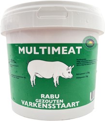 VARKENSSTAART MULTI MEAT 1KG PER EMMER
