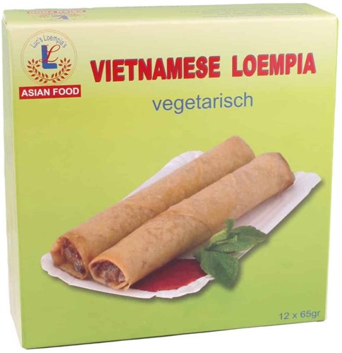 VIETNAMESE VEGA LUC'S LOEMPIA 12X65G PER DOOS