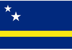 VLAG CURACAO 150CMX90CM PER STUK