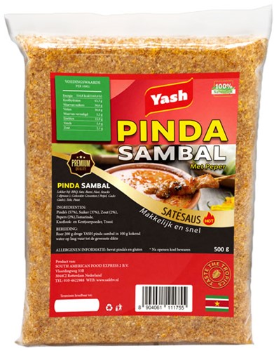 PINDASAMBAL yash 500G ROOD (MET PEPER)