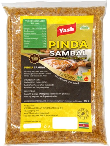 PINDASAMBAL yash VEGA M.P GEEL 250G PER PAK