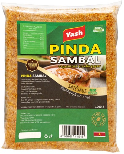 PINDASAMBAL yash VEGA Z.P GROEN 1KG PER PAK