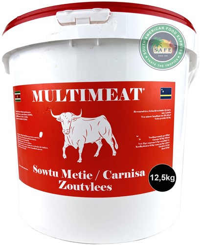 ZOUTVLEES MULTIMEAT 12.5KG PER EMMER