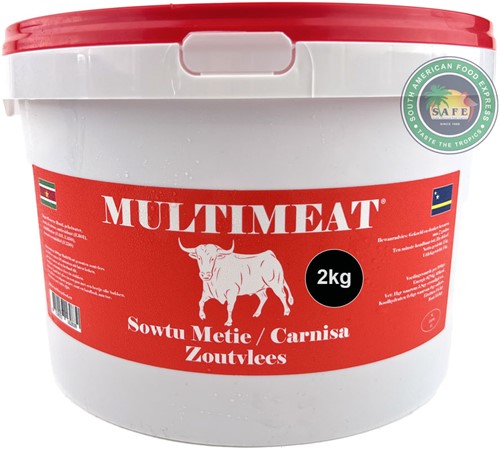ZOUTVLEES MULTIMEAT 2KG PER EMMER