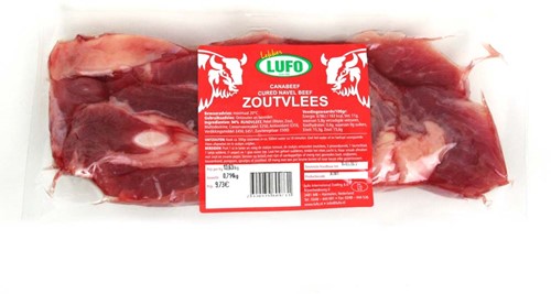 ZOUTVLEES LUFO 6KG (groot) VACUUM PER DOOS
