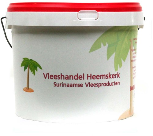 ZOUTVLEES HEEMSKERK 10KG (groot) PER EMMER