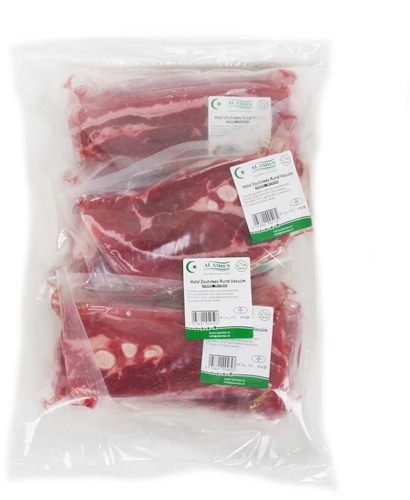 ZOUTVLEES AL AMIEN VACUUM 3KG HALAL GROEN