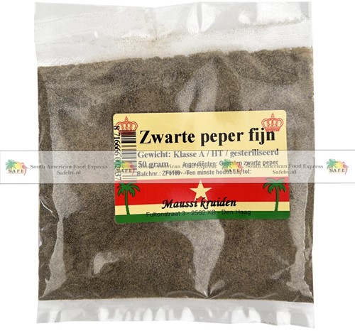 ZWARTE PEPER gemalen 20X50G