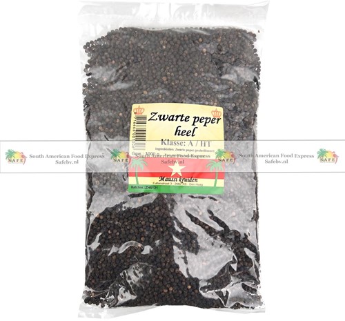 ZWARTE PEPER heel 1KG